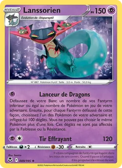 Carte Pokémon Lanssorien 089
