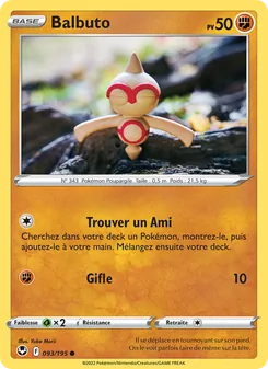 Carte Pokémon Balbuto 093