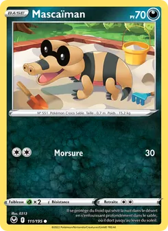 Carte Pokémon Mascaïman 111