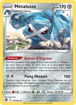 Carte Pokémon Métalosse 119