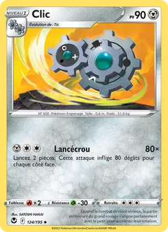 Carte Pokémon Clic 124