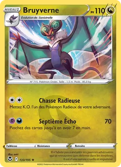 Carte Pokémon Bruyverne 133