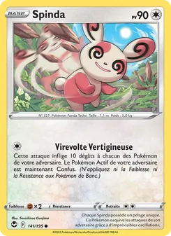 Carte Pokémon Spinda 141
