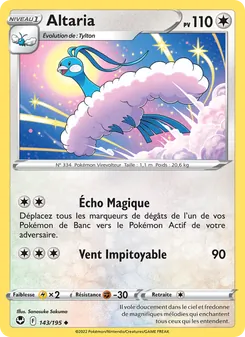 Carte Pokémon Altaria 143