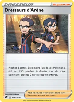 Carte Pokémon Dresseurs d'Arène 158