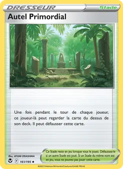 Carte Pokémon Autel Primordial 161