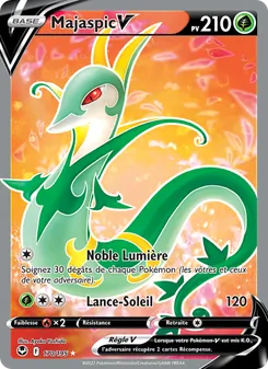 Carte Pokémon Majaspic V 170