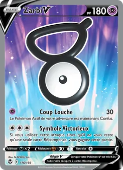 Carte Pokémon Zarbi V 176