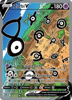 Carte Pokémon Zarbi V 177
