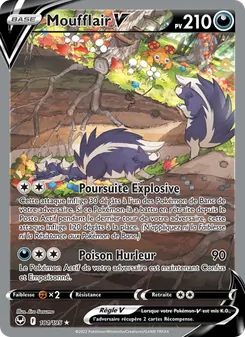 Carte Pokémon Moufflair V 181