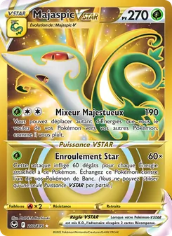 Carte Pokémon Majaspic VSTAR 210