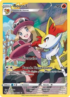 Carte Pokémon Roussil TG01