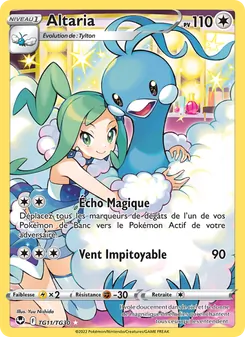 Carte Pokémon Altaria TG11 — Tempête Argentée