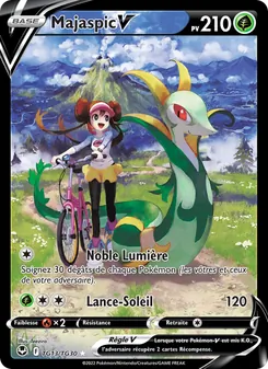 Carte Pokémon Majaspic V TG13 — Tempête Argentée