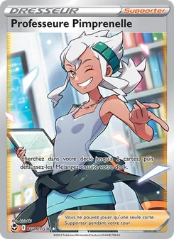 Carte Pokémon Professeure Pimprenelle TG26 — Tempête Argentée