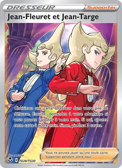 Carte Pokémon Jean-Fleuret et Jean-Targe TG28 — Tempête Argentée
