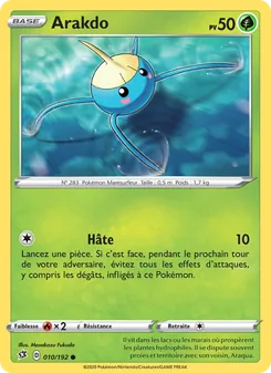 Carte Pokémon Arakdo 10