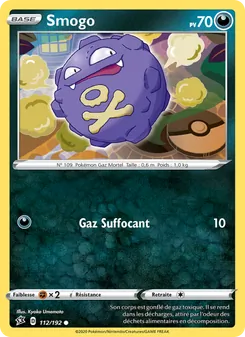 Carte Pokémon Smogo 112