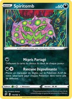 Carte Pokémon Spiritomb 116
