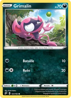 Carte Pokémon Grimalin 123