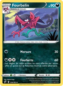Carte Pokémon Fourbelin 124