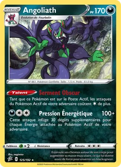Carte Pokémon Angoliath 125