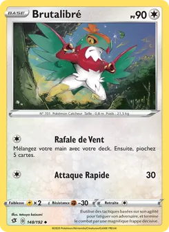 Carte Pokémon Brutalibré 148