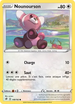 Carte Pokémon Nounourson 149