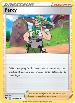 Carte Pokémon Percy 161