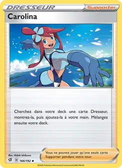 Carte Pokémon Carolina 166
