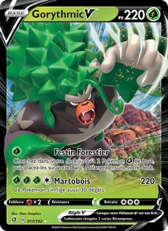 Carte Pokémon Gorythmic V 17