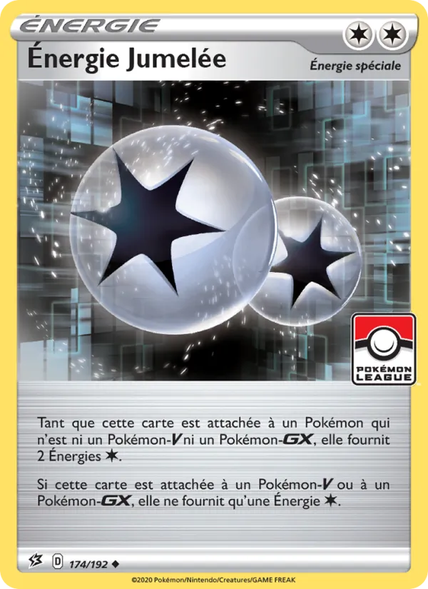 Carte Pokémon Énergie Jumelée 174/192 de l'extension Clash des Rebelles
