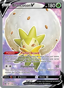 Carte Pokémon Blancoton V 176 — Clash des Rebelles