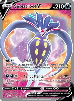 Carte Pokémon Sepiatroce V 186