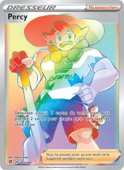 Carte Pokémon Percy 201
