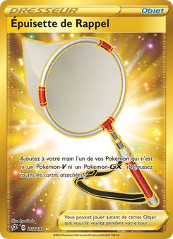 Carte Pokémon Épuisette de Rappel 207