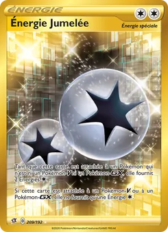 Carte Pokémon Énergie Jumelée 209