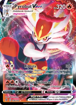 Carte Pokémon Pyrobut VMAX 36