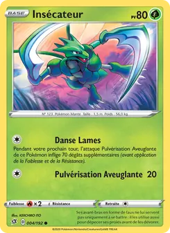 Carte Pokémon Insécateur 4