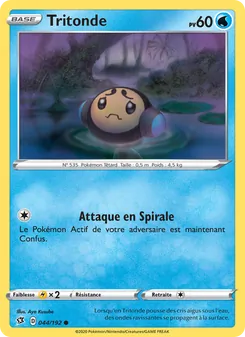 Carte Pokémon Tritonde 44