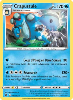 Carte Pokémon Crapustule 46