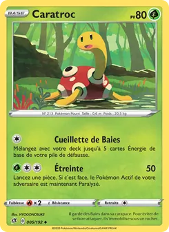 Carte Pokémon Caratroc 5