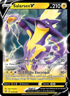 Carte Pokémon Salarsen V 70