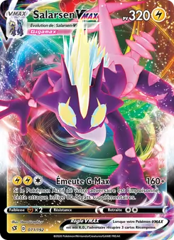 Carte Pokémon Salarsen VMAX 71