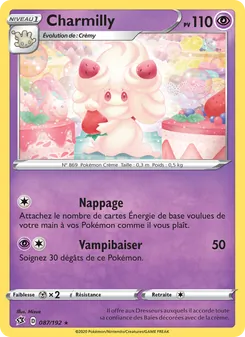 Carte Pokémon Charmilly 87