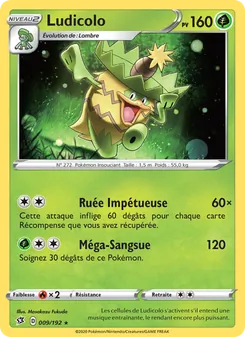 Carte Pokémon Ludicolo 9