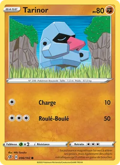 Carte Pokémon Tarinor 96