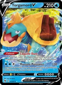 Carte Pokémon Torgamord V 14