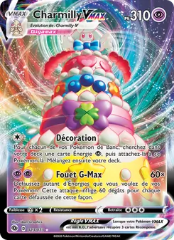 Carte Pokémon Charmilly VMAX 23