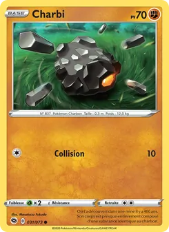 Carte Pokémon Charbi 31